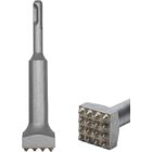 DLZAOAO Marteau Burin Électrique Boucharde Béton SDS Max SDS PLUS Marteau Burin Électrique Boucharde 16 Dents Pour plaques de pierre,