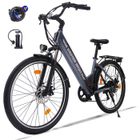AVDLEU Vélo Électrique 26" - Moteur 500W -Batterie 48V/10.4Ah - 25 km/h Max - 85KM Max - Shimano 7 vitesses