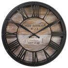 ATMOSPHERA CRÉATEUR D'INTÉRIEUR Horloge vintage "Ezio" en bois D39cm - Atmosphera createur d'interieur