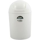 MSV Poubelle à bascule PS 5L Blanc