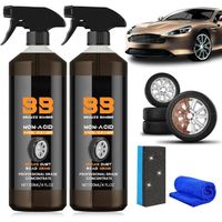Brake Bomber Cleaner Powerful Wheel Cleaner,Bronze Non-Acid Wheel Cleaner Perfect for Cleaning Wheels and Tires Safe On Alloy.