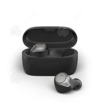 INN Écouteur sans fil Elite Bluetooth contrôle tactile compatible intra auriculaire noir charbon sportif étanche longue autonomie