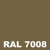 Peinture Metal Rouille - 0.4 L - Bombe 400 mL    - Metaltop - 8001 - Brun terre de sienne 0,4 8001 - Brun Terre De Sienne