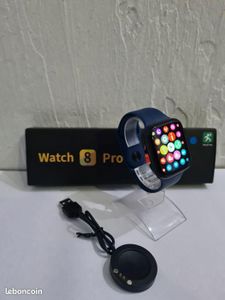 MONTRE CONNECTÉE Smart Watch 8 Pro Bleu Montre intelligente connect