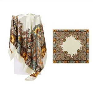 Lot De 11 Foulards Carrés Vintage En Soie Et Polyester - Plusieurs Tailles - Occasion