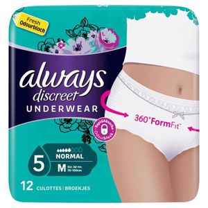FUITES URINAIRES LOT DE 3 - ALWAYS : Discreet Underwear - Sous-vête