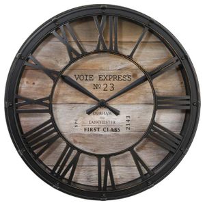 Horloge Murale Eintracht Braunschweig En Tôle, 20x25 Cm (neuve, En Boîte)