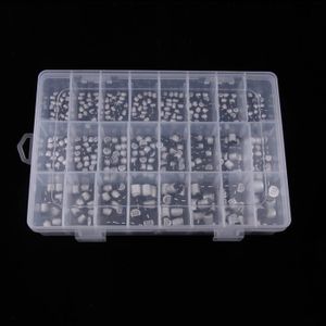 SODIAL Electrolytic Condensateur 15 Valeurs 200Pcs Kit de Bo?te DAssortiment Organisation Stockage