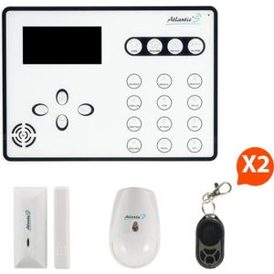 KIT ALARME Alarme maison sans fil ATEOS Kit 1 - ATLANTIC'S - 