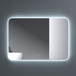 MIROIR SALLE DE BAIN Miroir sans cadre mural lumineux Sogood design min