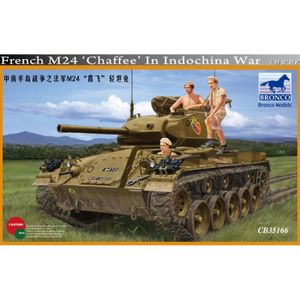 KIT MODÉLISME Maquette Militaire 1-35 Français M24 Chaffee En In