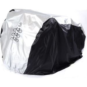 Housse de protection pour vélo étanche 190T, bâche pour 2 vélos, bâche  imperméable 200 x 110 x 85 cm, housse de protection pour vé