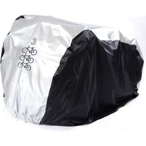  Favoto Housse de Protection pour Quad Moto ATV Extérieure,  Couverture Bâche Imperméable avec Bandes Réfléchissantes Résistant à Pluie  Poussière Vent Neige Anti-UV, 256x110x120cm Noir