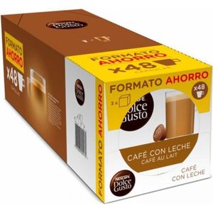 Café capsules Compatible Dolce Gusto latté CARREFOUR : les 16 capsules de  9,7g à Prix Carrefour