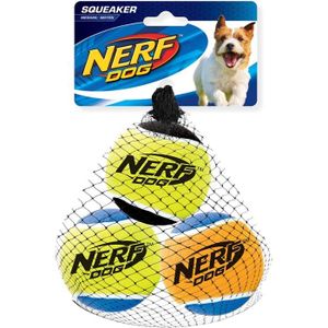 Jouet chien Balle De Tennis Smash Jaune 5cm 3pcs - Jouets à lancer