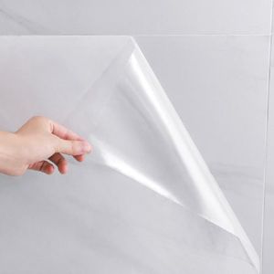 Papier Adhesif pour Meuble Transparent 30×300cm Vynile Adhésif Film Papier  Peint Autocollant Polyphane Transparent Rouleau Couvre Livre Adhesif