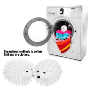 6x Boule de spray anti-cheveux anti-peluche réutilisable compatible avec la  machine à laver