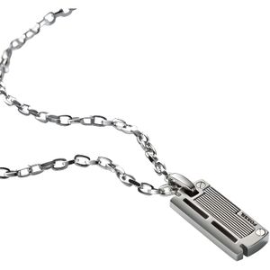 Collier acier homme fossil Clearance