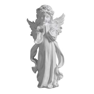 #1 Hztyyier Ange Gardien de Poche Sculpture Figurine Ange Sculpté À La Main en Pierre Pierre de Cristal de guérison Naturelle pour la décoration