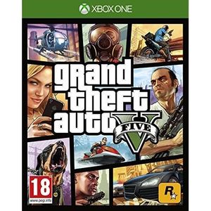 JEU XBOX ONE Jeu Xbox One - GTA V - Import Allemand - Action - 