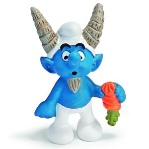 FIGURINE - PERSONNAGE Figurine Schtroumpf Capricorne SCHLEICH - Jouet pour enfant de 3 ans et plus - Bleu