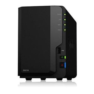 SERVEUR STOCKAGE - NAS  Synology DS218-8TB-RED Serveur NAS 2 baies