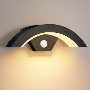LED Eclairage Exterieur avec Detecteur de Mouvement 'Bendix' en aluminium -  Cdiscount Maison