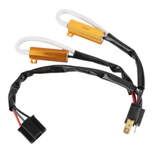 4 Résistances De Charge LED 12V 21W Pour Clignotants Moto - Compatible Yamaha, Suzuki, Harley