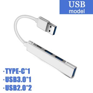 AUTRE PERIPHERIQUE USB  PERIPHERIQUES USB,Silver USB 2--Prolongateur Hub U