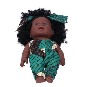 POUPÉE Cikonielf Poupées 30cm Dolls Bébé Africain Fille P