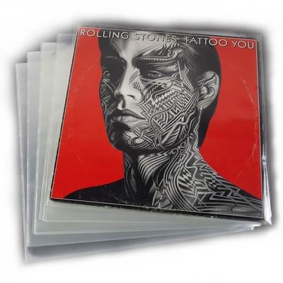 Lot De 500 Pochettes Intérieures Pour Vinyles 33 Tours - Type Nagaoka - Plastique