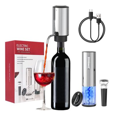 Tire Bouchon Electrique Rechargeable – Ouvre Bouteille Electrique USB-C, Mini Portable, Finition Noire Mate - La cave Tire Bouchon Electrique Rechargeable – Ouvre Bouteille Electrique USB-C, Mini Portable, Finition Noire Mate - La cave
