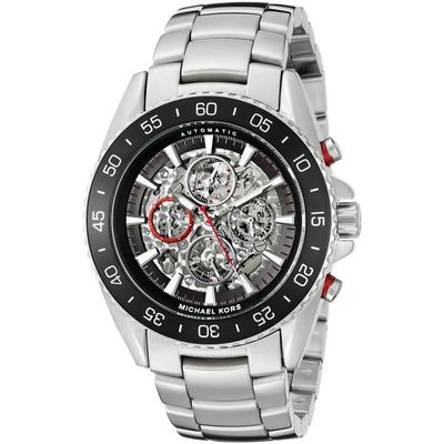 Michael Kors Montre D Homme MK9011 Cadran Noir Mul Argent
