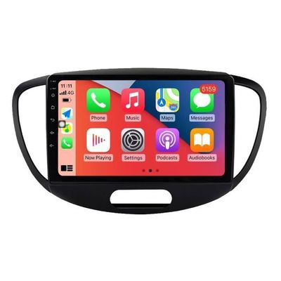 Autoradio Android 13 Avec écran 9" Pour Hyundai I10 (2007-2013) - 2Go+64Go, CarPlay/Android Auto Sans Fil, GPS, Caméra Recul Incluse - 6