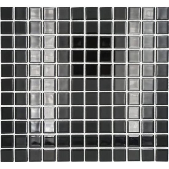 Carreaux de Mosaïque - Mosaikmatte - MOS60-0304 - Noir - Translucide ...
