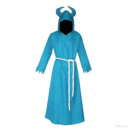 Cape à Capuche Halloween Adulte Style Girafe / Sorcière - Polyester, Longueur 147 Cm, Pour Carnaval & Cosplay - 9