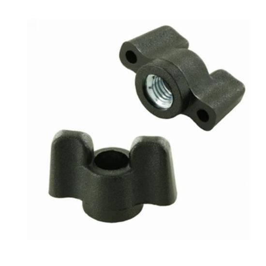 Lot de 6 écrous de cymbale en plastique, à , pour kit de percussion
