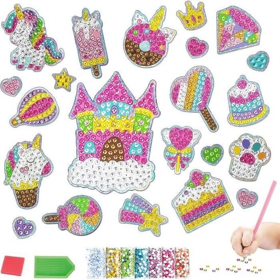 VAIIEYO 5D Diamond Painting Panda, Broderie Diamant Animal, Canevas Diamant kit Complet Point De Croix Broderie Salon Chambre Autocollant Mural Décoration 30x40cm-44