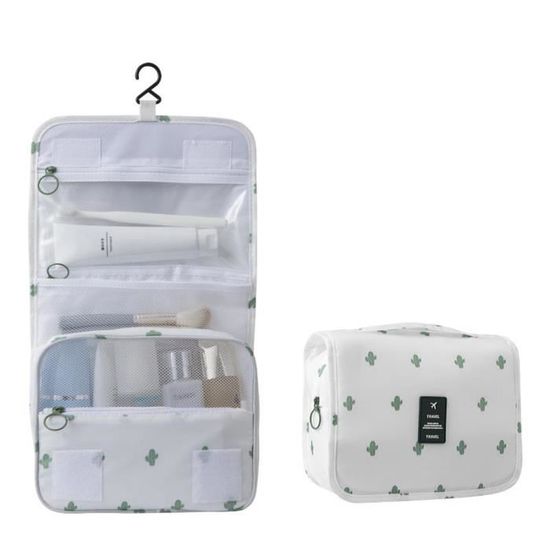 Trousse De Toilette étanche Organisatrice - Pour Homme Et Femme, Avec Crochet, Voyage, Gym, Affaires