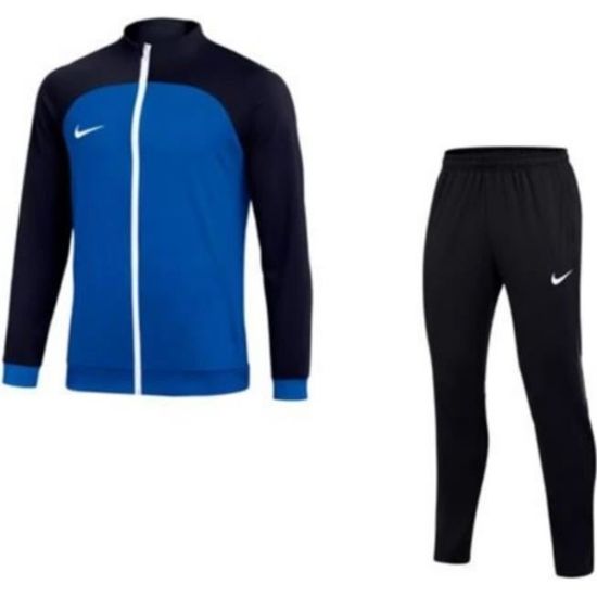 Jogging Nike DriFit Homme Bleu et Marine Respirant Manches longues