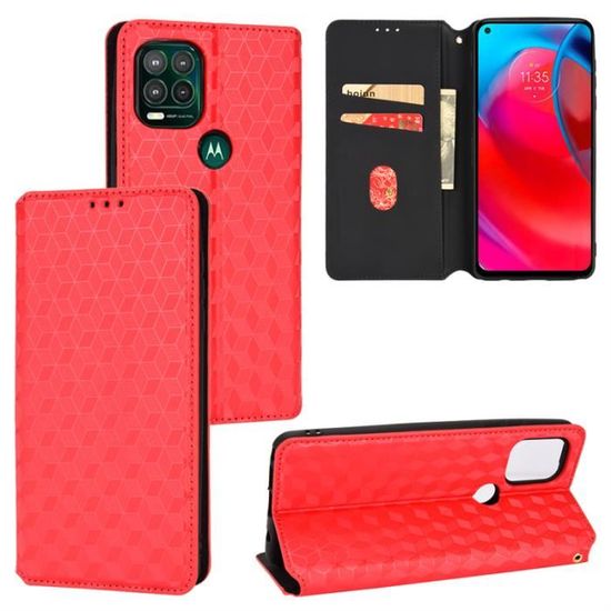 Étui Portefeuille En Cuir Pour Motorola Moto G Power / G Stylus 5G (2025), Avec Béquille