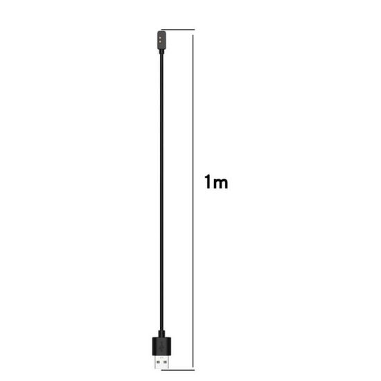 Chargeur Magnétique Montre Connectée 2 Pins 4mm - Compatible Yamay SW022, AGPTEK LW11, Ticwatch - Lot De 2