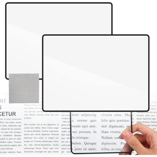 Acheter Loupe De Lecture Grand Format, Grande Taille, A4 | Loupe Pour Lire Journal Loupe
