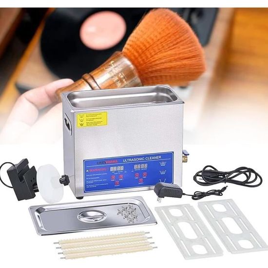 Omabeta Support de nettoyage à ultrasons Support de nettoyage de disques vinyle pour machine de nettoyage electromenager ultrasons - Electroménager