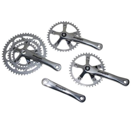Lot De Pédaliers Vélo – Shimano, Stronglight Etc – 10 Kg – Pour Pièces