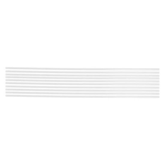 ASHATA Tuyau Refroidissement Eau PC - Tube Acrylique Rigide Coloré 1000mm 10x14mm Transparent