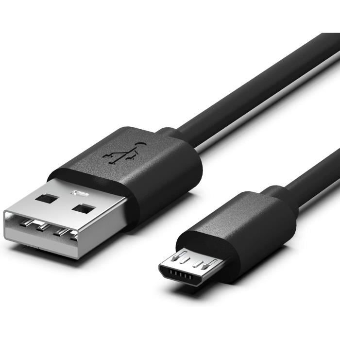câble de chargeur micro usb compatible avec samsung galaxy s7 s6 edge s5 s4 j3 j5 j6 j7 , note 5 4 2, bose soundlink couleur 2 min