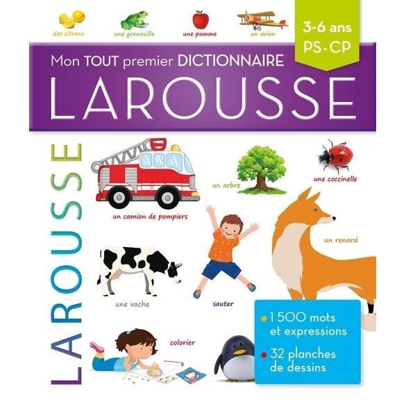 Mon Tout Premier Dictionnaire Larousse Cdiscount Librairie