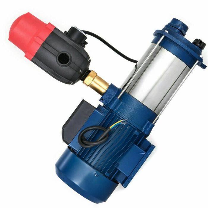 2200W pompe de jardin pompe centrifuge 9600 L / H pompe à jet centrifuge avec pressostat 220V
