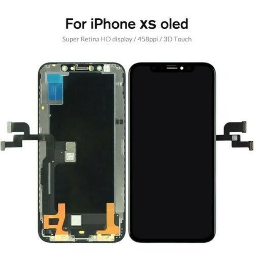 OLED LCD Screen Digitizer Frame 3D Écran Tactile pour IPhone XS - Noir